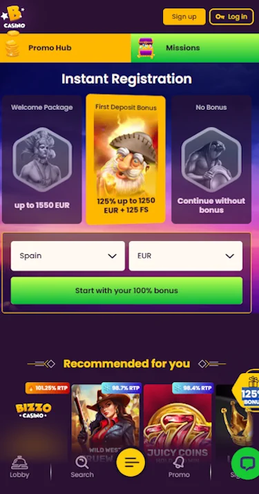 Bizzo Casino